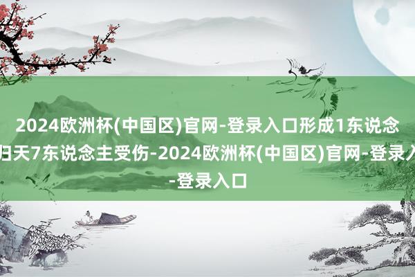2024欧洲杯(中国区)官网-登录入口形成1东说念主归天7东说念主受伤-2024欧洲杯(中国区)官网-登录入口